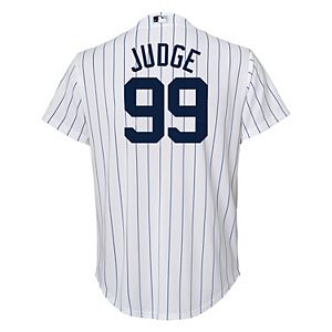 Boys 8-20 Majestic New York Yankees Aaron Judge Cool Base Replica Jersey