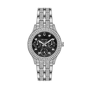 Bulova Women's Crystal Stainless Steel Watch - 96N110