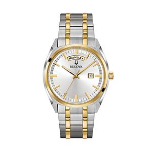 Bulova Men's Classic Two Tone Stainless Steel Watch - 98C127