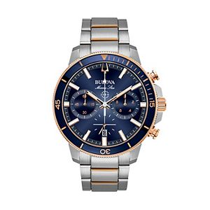 Bulova Men's Marine Star Two Tone Stainless Steel Chronograph Watch - 98B301