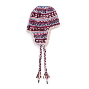 Women's MUK LUKS Fairisle Trapper Hat