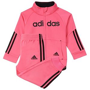 Girls 4-6x adidas Linear Tricot Jacket & Pants Set