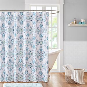 Madison Park Erica Sateen Shower Curtain
