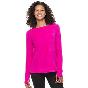 Women's Tek Gear® Microfleece Long Sleeve Top