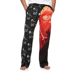 Men's Star Wars: Episode VII The Force Awakens Kylo Ren Microfleece Lounge Pants