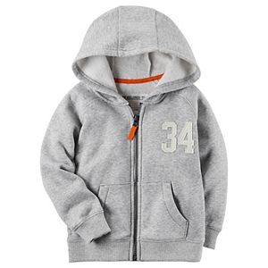 Toddler Boy Carter's Fleece Zip Hoodie