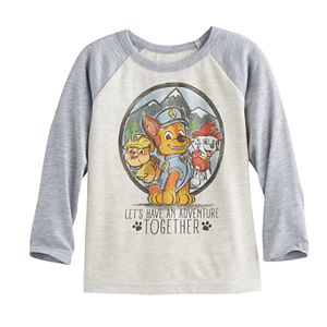 Toddler Boy Jumping Beans® Paw Patrol Chase Rubble & Marshall Long-Sleeve Tee