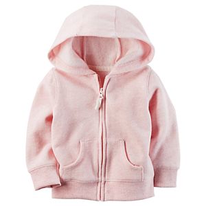 Baby Girl Carter's Hooded Fleece Cardigan