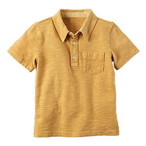 Toddler Boy Carter's Slubbed Polo
