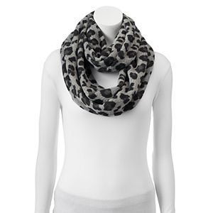 Apt. 9® Leopard Print Knit Infinity Scarf