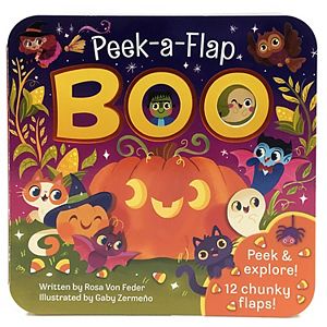 Boo! Peek-A-Flap Board Book by Cottage Door Press
