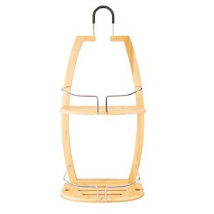 Home Basics Bamboo Bath Caddy