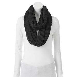 LC Lauren Conrad Open Weave Infinity Scarf