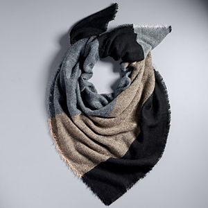Simply Vera Vera Wang Colorblock Square Scarf