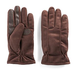 Men's Isotoner Brushed Microfiber smarTouch® smartDRI® Gloves