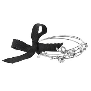 Simply Vera Vera Wang Tie Bangle Bracelet Set
