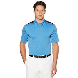 Men's Grand Slam Regular-Fit Motionflow 360 Colorblock Performance Golf Polo