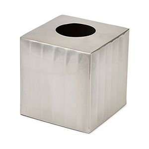 Kassatex Nomad Stainless Steel Tissue Box Cover