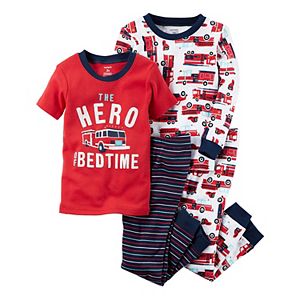 Baby Boy Carter's 4-pc. Tops & Pants Pajama Set