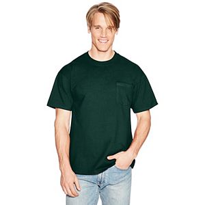 Men's Hanes Beefy Crewneck Pocket Tee