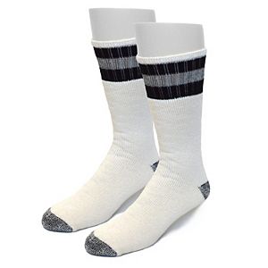 Men's Croft & Barrow® 2-pack Striped Crew Socks