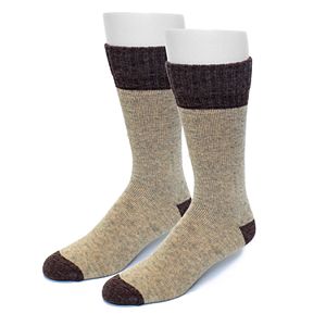 Men's Croft & Barrow® 2-pack Wool-Blend Boot Socks
