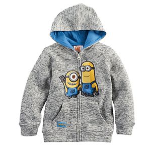 Boys 4-7 Despicable Me Minions Marled Zip Hoodie