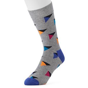 Men's HS by Happy Socks Patterned Crew Socks