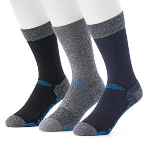 Men's Columbia 3-pack Striped Crew Socks