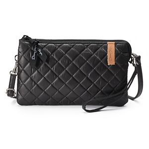 Donna Sharp Quilted Double Entry Organizer Wristlet
