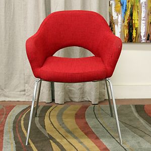 Baxton Studio Mid-Century Modern Accent Chair