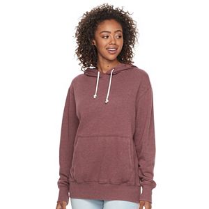 Junior's SO® Oversized Fleece Hoodie with Kangaroo Pocket