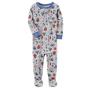 Toddler Boy Carter's Printed Footed Pajamas