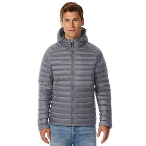 Men's Heat Keep Modern-Fit Packable Hooded Jacket