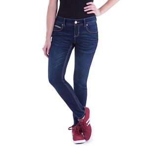 Juniors' Amethyst Curvy Skinny Jeans