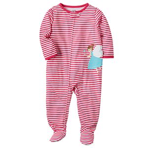 Baby Girl Carter's Applique Sleep & Play