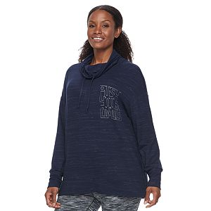 Plus Size Tek Gear® Cowlneck Pullover Top