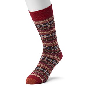 Men's GOLDTOE Fairisle Crew Socks