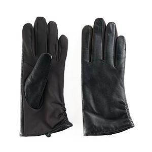 Women's Apt. 9® Ruched Leather Tech Gloves