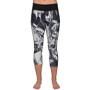 Women's Jockey Sport Graffiti Granite Capri Leggings