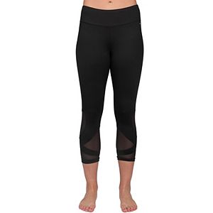 Women's Jockey Sport Sequence Mesh Capri Leggings