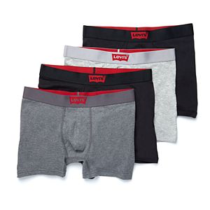 Men's Levi's 3-pack + 1 Bonus Modern-Fit Boxer Briefs