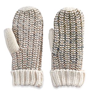 madden NYC Women's Lined Spectrum Knit Mittens