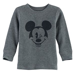 Disney's Mickey Mouse Baby Boy Winking Thermal Tee by Jumping Beans®