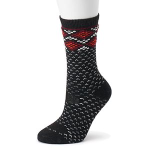 Women's SONOMA Goods for Life™ Fair Isle Crew Socks