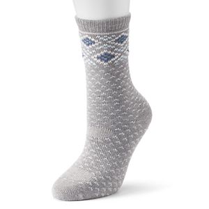 Women's SONOMA Goods for Life® Wool Blend Fair Isle Crew Socks