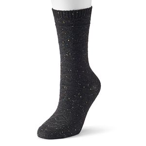 Women's SONOMA Goods for Life™ Aztec Textured Crew Socks