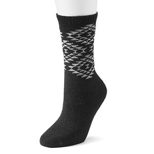 Women's SONOMA Goods for Life™ Aztec Random Feed Crew Socks