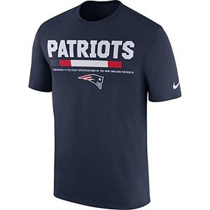Men's Nike New England Patriots Legend Staff Tee