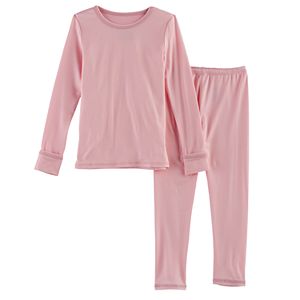 Toddler Girl Cuddl Duds 2-pc. Base Layer Top & Pants Set